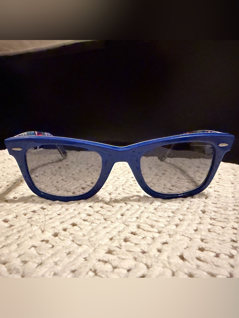 Blue Ray- Ban Wayfarer sunglasses